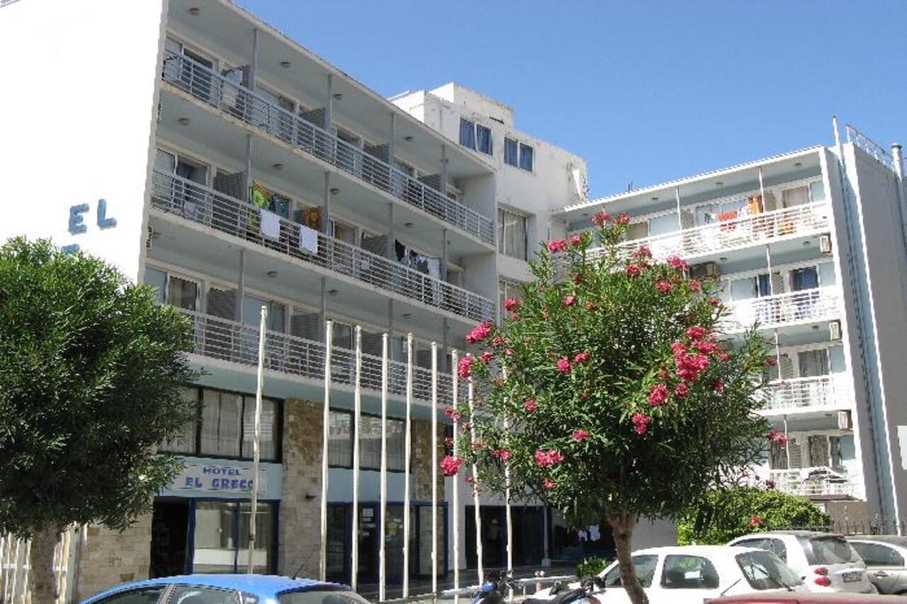 El Greco Hotel Rhodes City Bagian luar foto