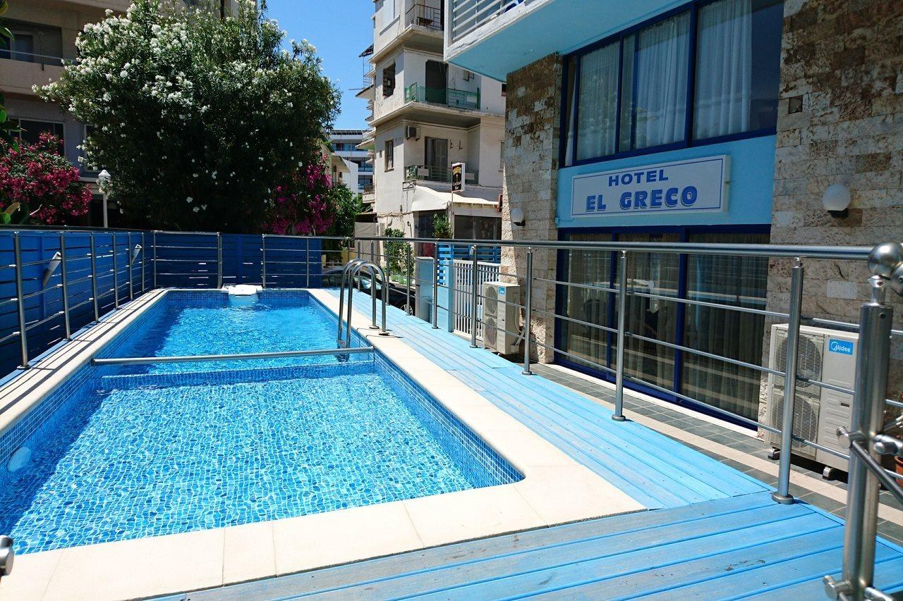 El Greco Hotel Rhodes City Bagian luar foto